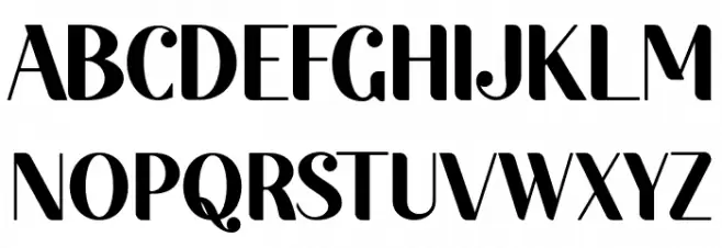 Autolinker Regular 字体 大写