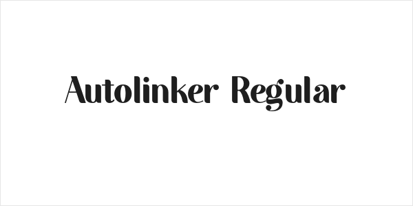 Autolinker Regular Logo