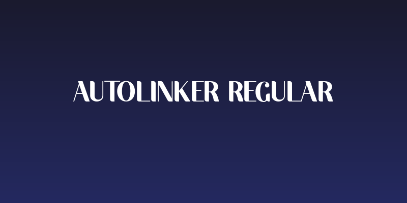 Autolinker Regular Social Header