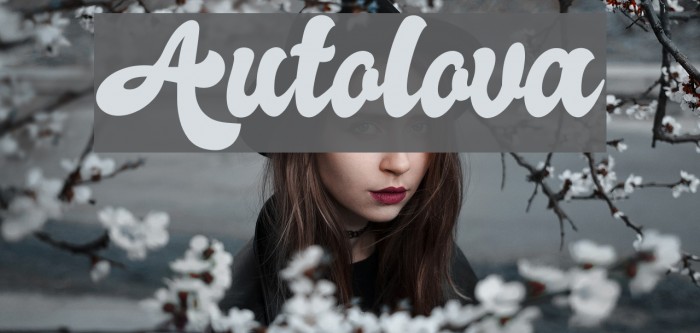 Autolova Font - FFonts.net