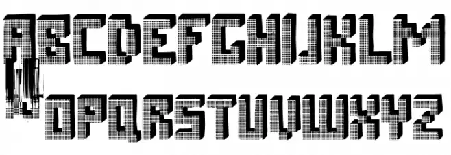 Automata Disco Font LOWERCASE