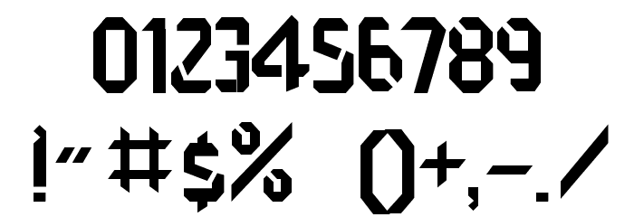 Automata Regular Font OTHER CHARS