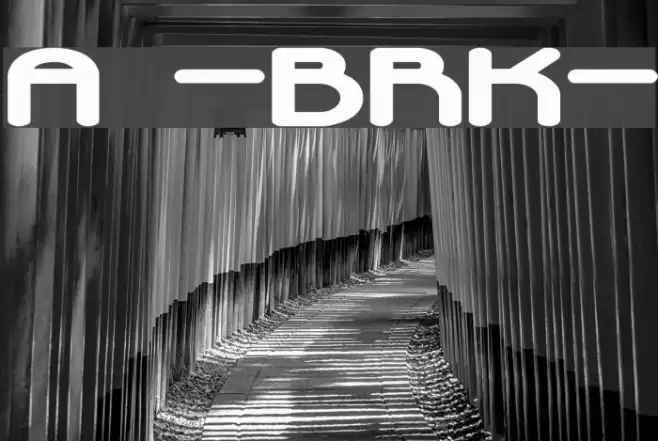 Automatica -BRK- Font examples