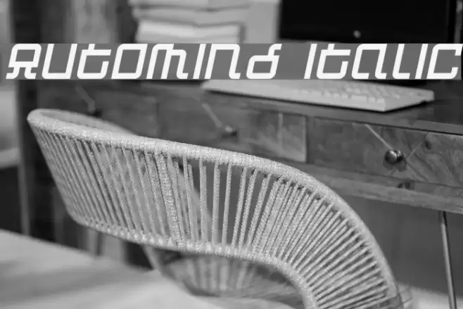 Automind Italic Polices examples