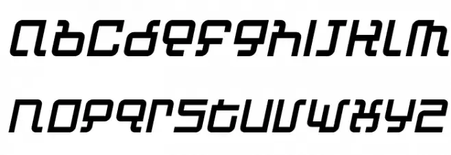 Automind Italic Polices MINUSCULES