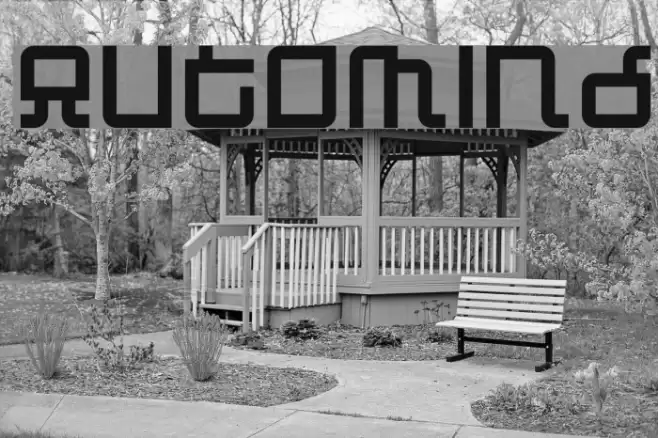 Automind Font examples