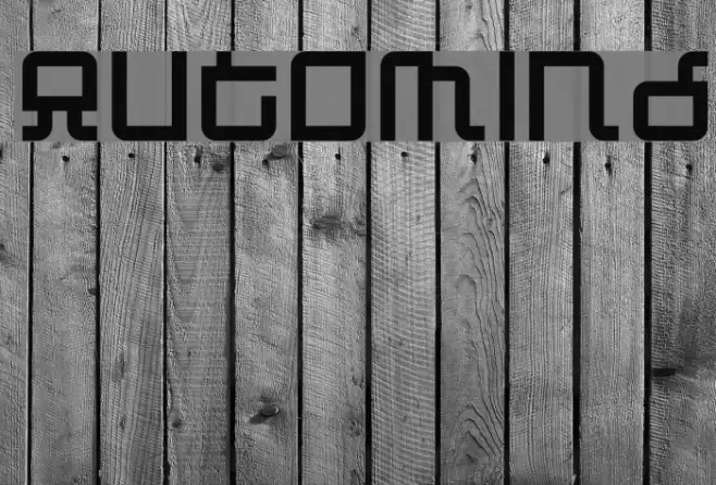 Automind Font examples