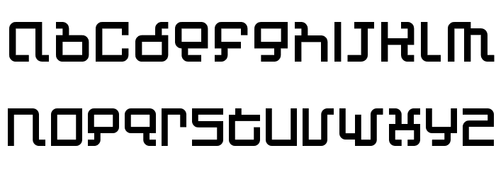 Automind Font LOWERCASE