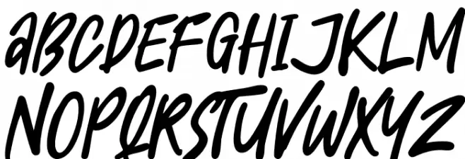 Autone Font Litere mari