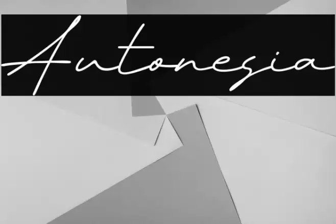 Autonesia خط examples