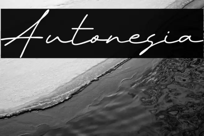 Autonesia خط examples