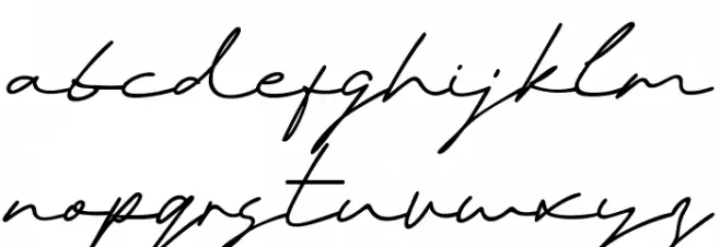 Autonesia फ़ॉन्ट लोअरकेस