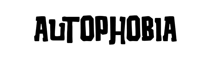 Autophobia  font caratteri gratis