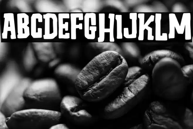 Autophobia Font examples