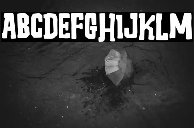 Autophobia Font examples