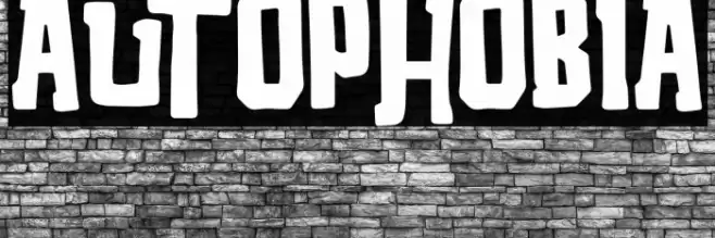 Autophobia Font examples