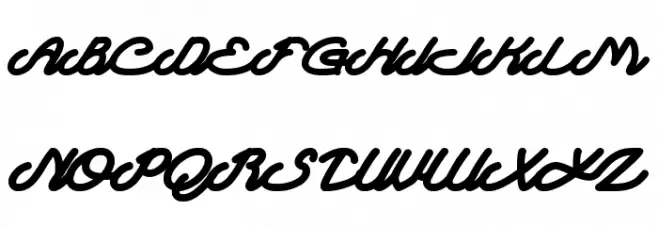 Autopilot Bold 字体 大写