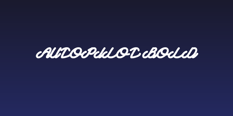 Autopilot Bold Social Header