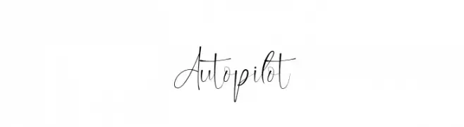 Autopilot  font caratteri gratis