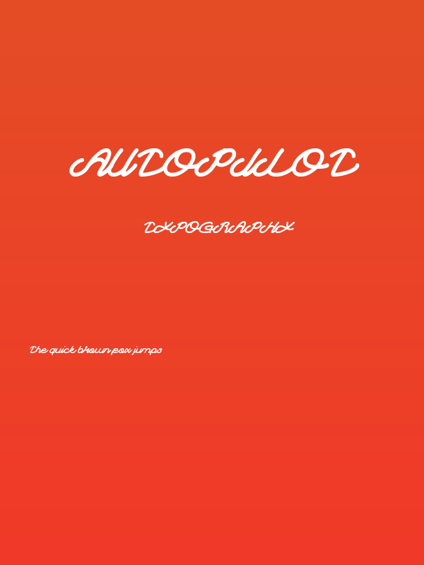 Autopilot Poster