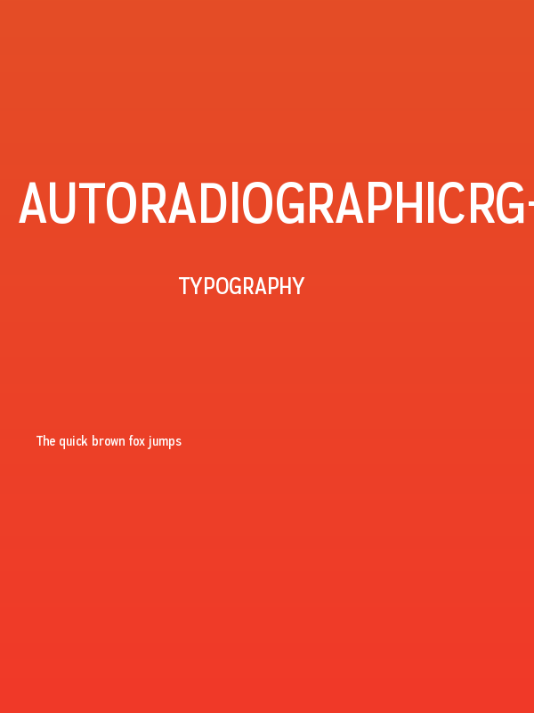 AutoradiographicRg-Regular Poster
