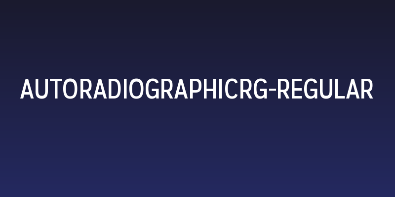 AutoradiographicRg-Regular Social Header