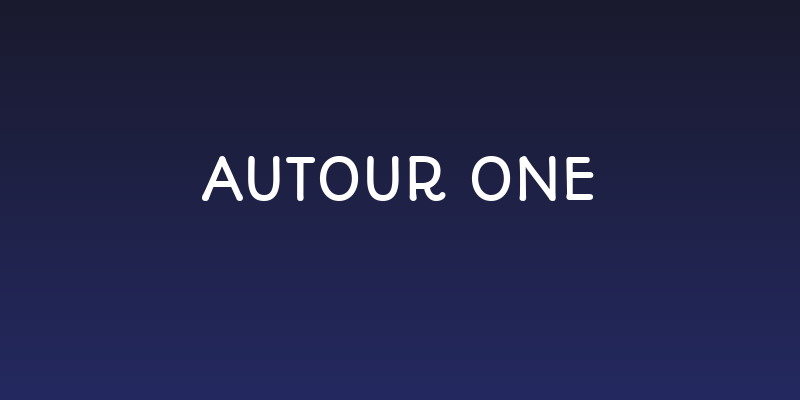 Autour One Social Header
