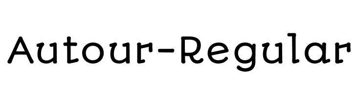 Autour-Regular  Fuentes Gratis Descargar