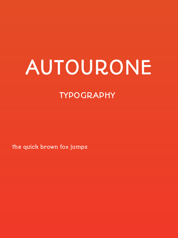 AutourOne Poster