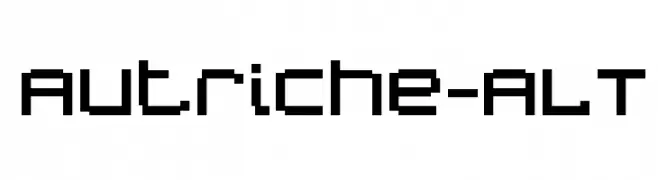 Autriche-ALT  Free Fonts Download