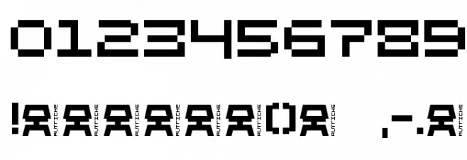 Autriche-ALT Font OTHER CHARS