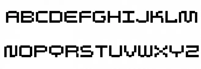 Autriche-ALT Font Litere mari