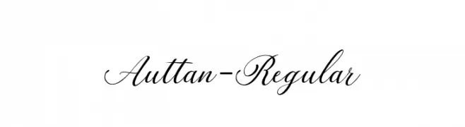 Auttan-Regular  フリーフォントのダウンロード