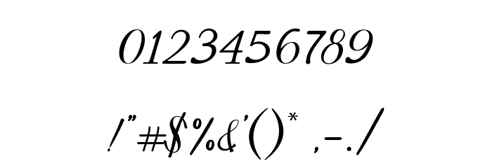 Auttan-Regular Font OTHER CHARS