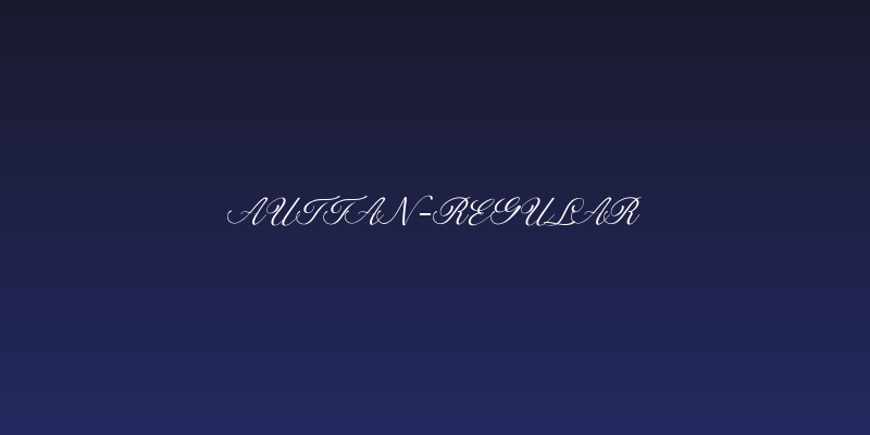 Auttan-Regular Social Header