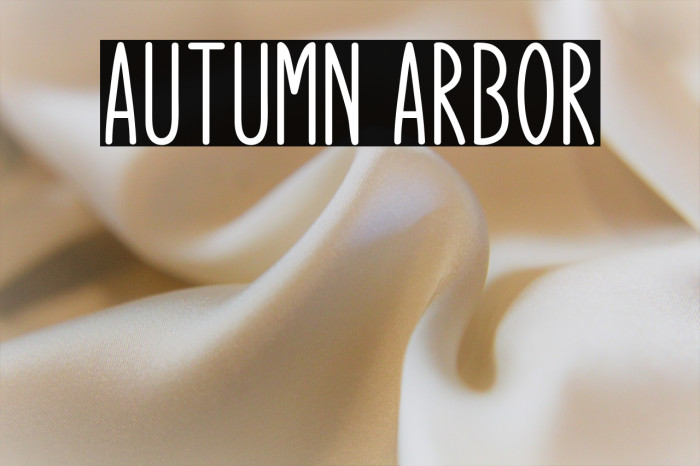 Autumn Arbor Example 2