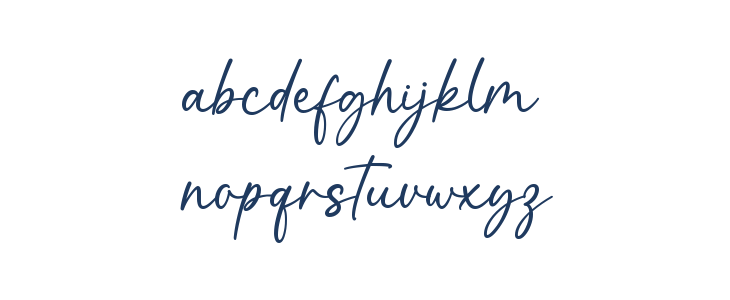 Autumn Beautiful Lowercase