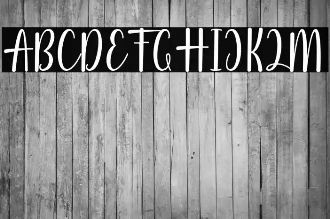 Autumn Beauty Font examples