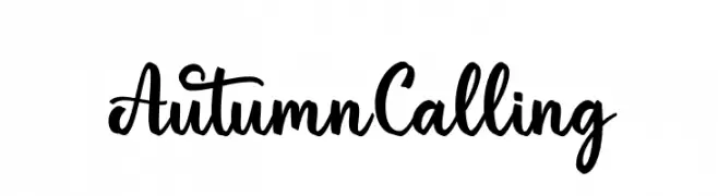 Autumn Calling  フリーフォントのダウンロード