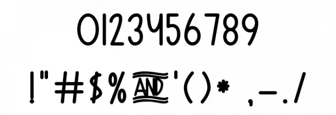 Autumn Celebrate Fonte OUTROS PERSONAGENS