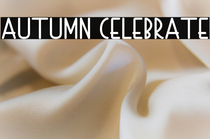 Autumn Celebrate Example 2