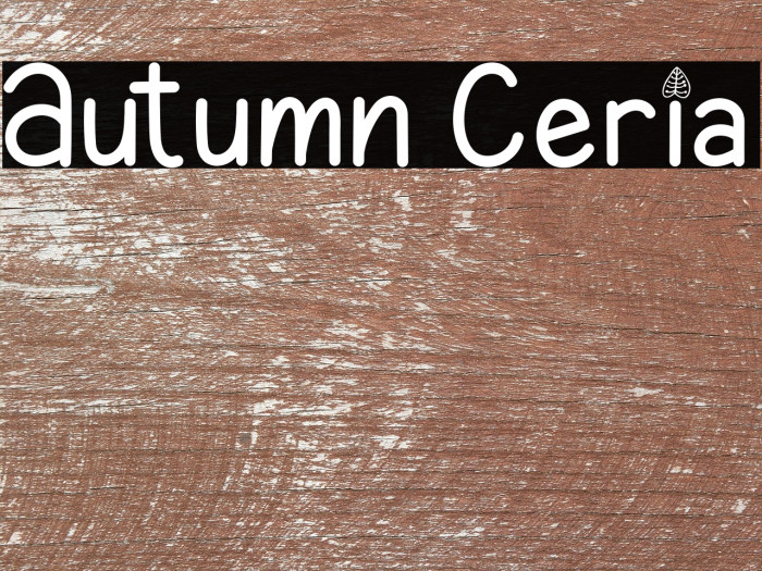 Autumn Ceria Example 3