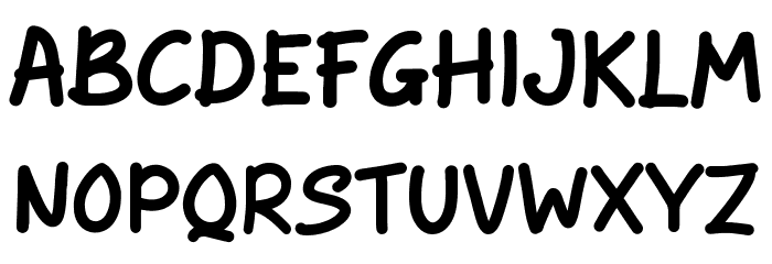Autumn Children Font UPPERCASE