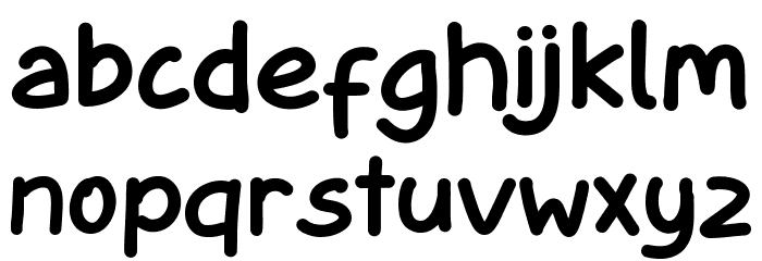 Autumn Children Font LOWERCASE