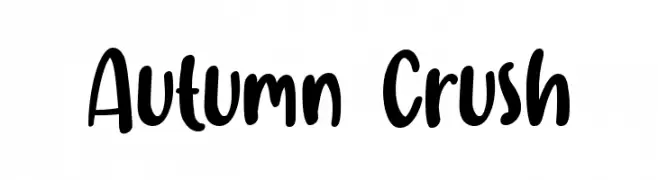 Autumn Crush  Free Fonts Download