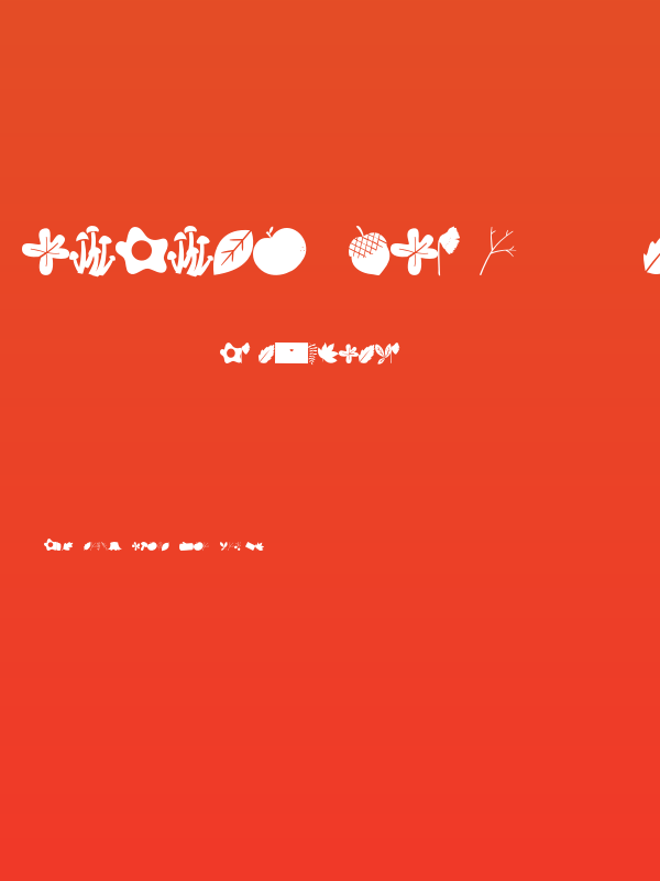 Autumn Days - Personal Use Clipart Poster