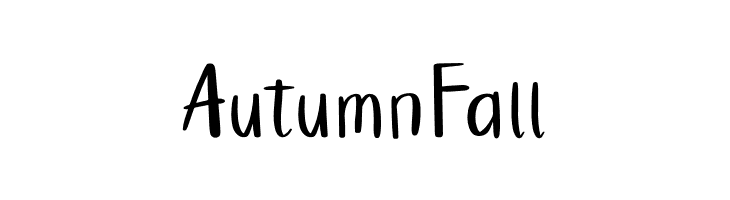 Autumn Fall  नि: शुल्क फ़ॉन्ट्स डाउनलोड