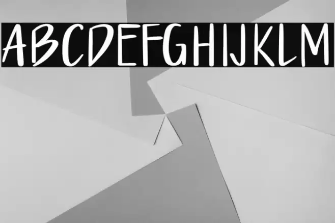 Autumn Fall フォント examples