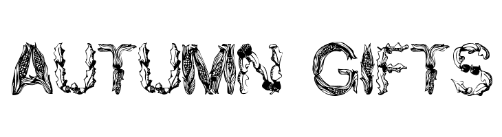 Autumn Gifts  Free Fonts Download