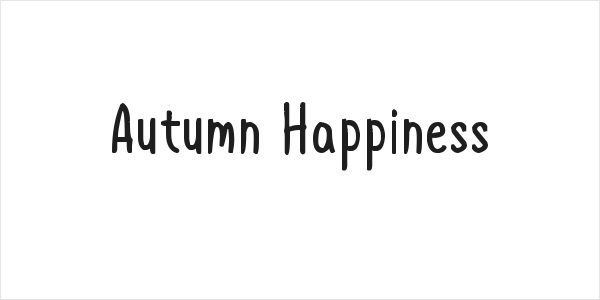 Autumn Happiness Logo